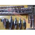 accessories for injection molding machine screw and barrel head